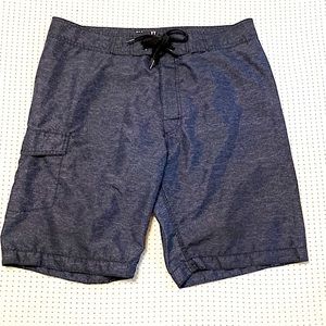Old Navy-Size L-Charcoal Gray Swim Shorts